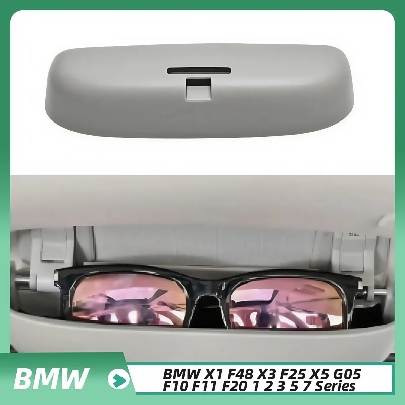 

Чехол для автомобильных очков для BMW X1 F48 X3 F25 X5 G05 F10 F11 F20 1 2 3 5 7 Series, держатель для солнцезащитных очков, коробка для автомобильных аксессуаров