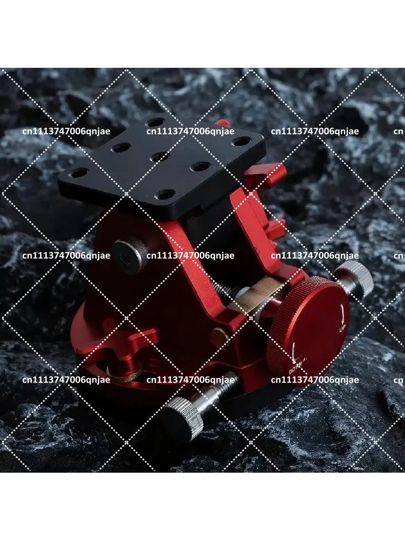 Astronomical Telescope Photography Mount, Latitude Adjustment ±10°, 20kg Load Capacity, Silver Color Only