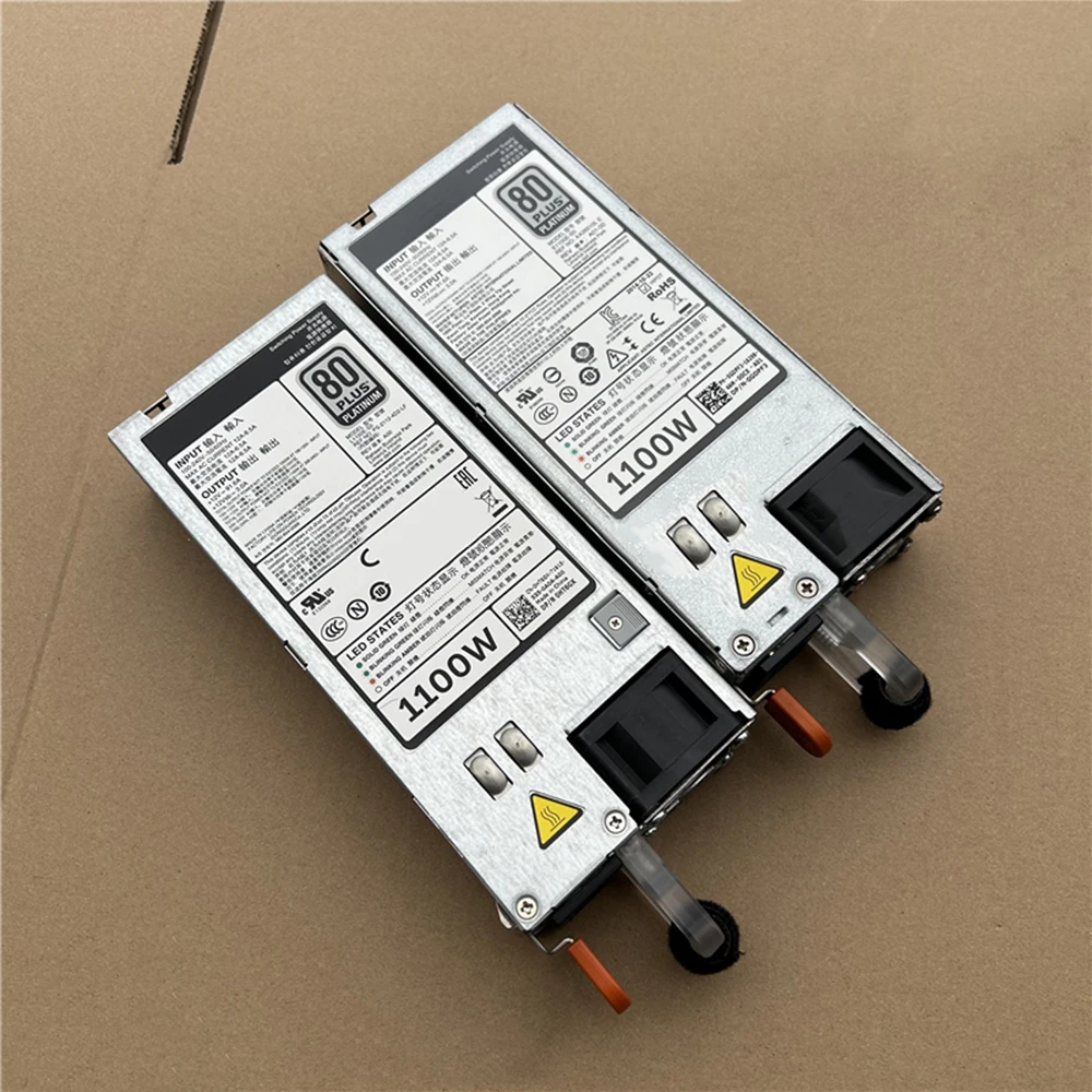 1100W Power Supply For DELL R720 R920 E1100E-S0 L1100E-S0 0GDPF3 0HT6GX High Quality