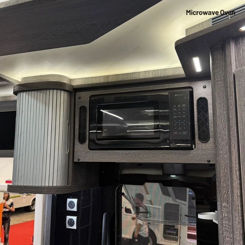 Good B16 SAA Certified Stainless Steel 20L Trim Kit Lightweight Upper Cabinet for RV Camper RV Microwave Oven