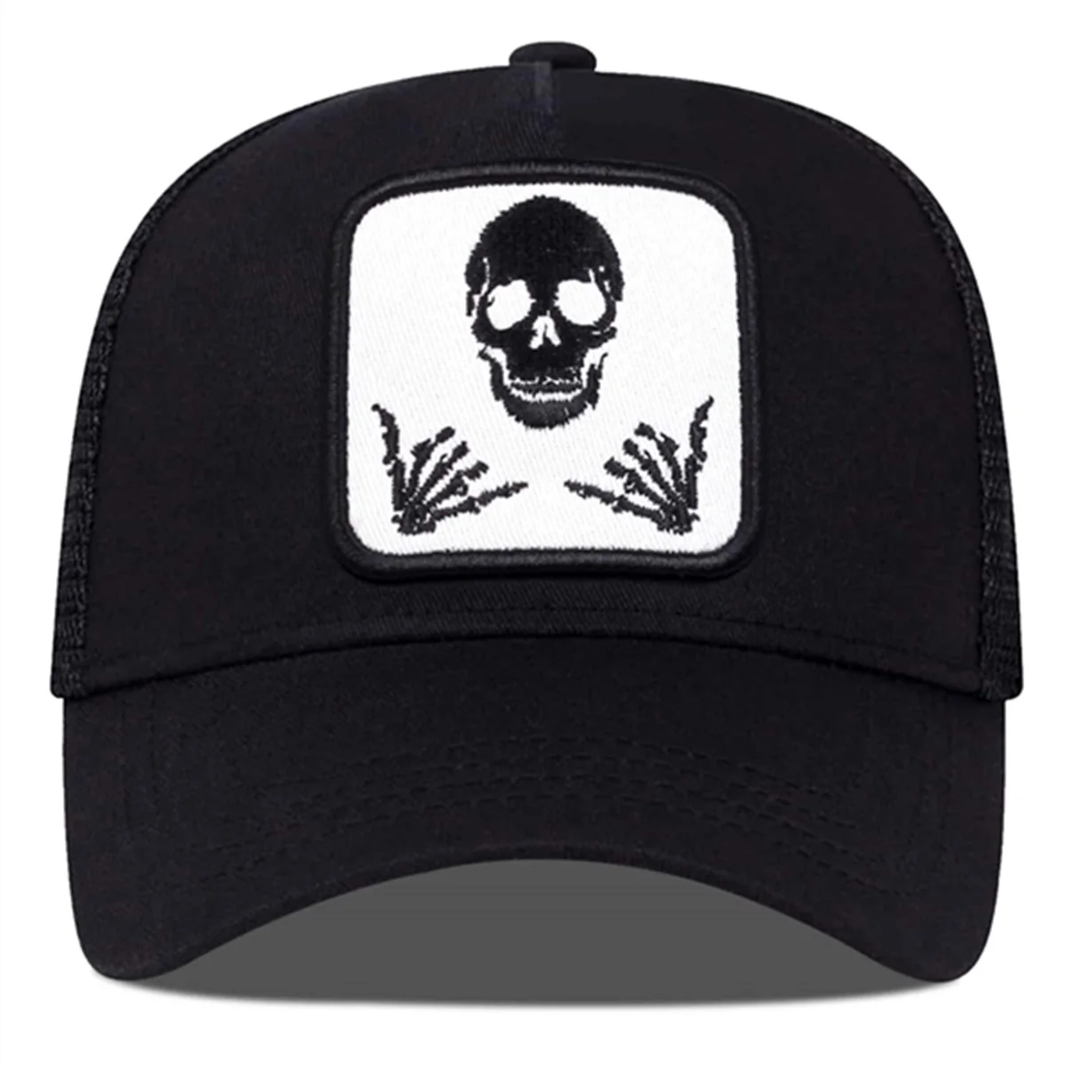 Unisex Baseballkappen mit Persönlichkeits-Stickerei, Verstellbare Freizeithüte für Frühling und Sommer, Outdoor-Sonnenschutzhut – Detail 2