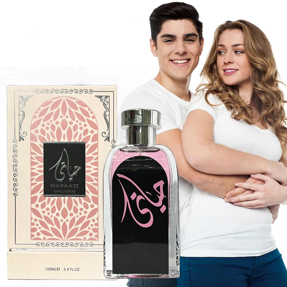 Sexuellement de parfum de marque durable pour femmes et hommes, parfum de phéromone, parfum floral de plante de Cologne, 100ml, parfums de nouilles arabes originaux