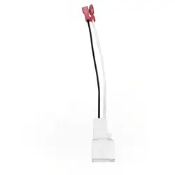 1 takım dayanıklı ABS oto araba kapı hoparlör kablo demeti adaptörü bağlayıcı Fit Mitsubishi / Subaru / Honda
