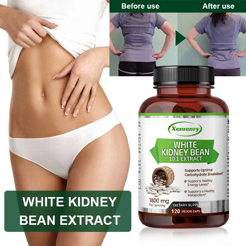 

White Kidney Bean - Rich in Antioxidants, Supports Digestive Health, Boosts Energy, Promotes Metabolism, Non-GMO, Gluten-free