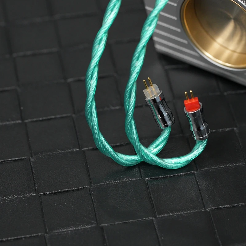 GY HiFi-228  4-Core HiFi Headset IEM Upgrade line 0.78mm 2Pin MMCX IE900 For N5005 MK4 Legacy2 Blessing3 Variations