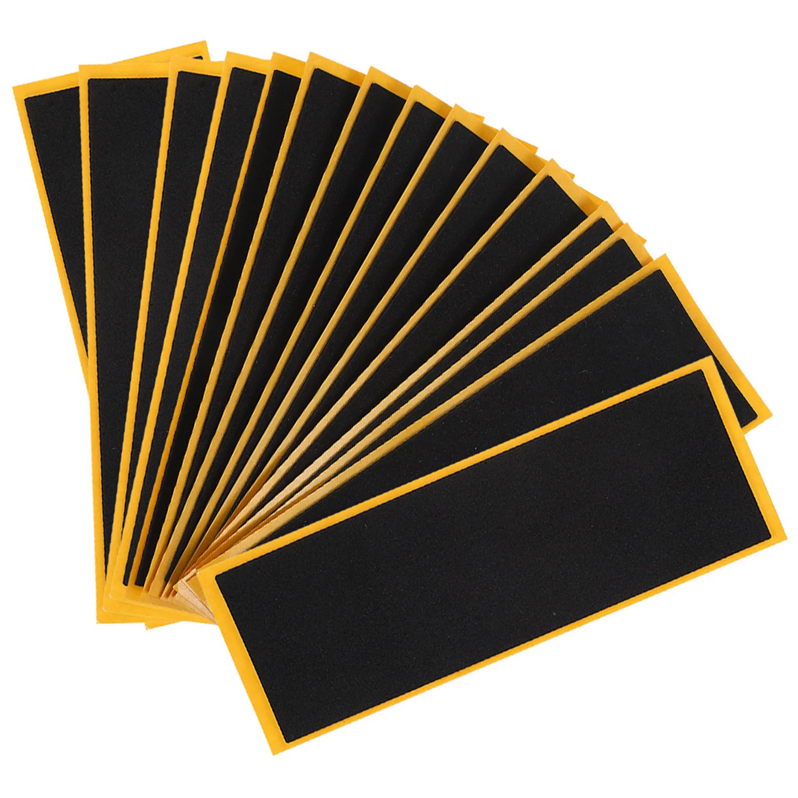 15 قطعة رغوة الأصابع شريط لحام أسود عدم الانزلاق ملصقات ل لوح التزلج الصغير التدريب المنافسة الأصابع شريط لحام #3