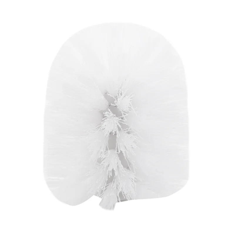 

AA49 Сменный запасной аксессуар для ванной комнаты, простые пластиковые щетки для чистки унитаза, держатели насадок, белые (8X белые головки)