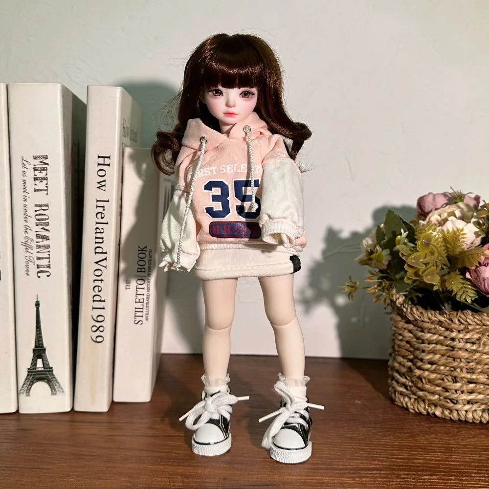 Fashion 1/6 BJD 23cm Doll 1/6 BJD Skirt DIY Handmade 30cm Doll Clothes Replace Doll Dress Up Kids Gift