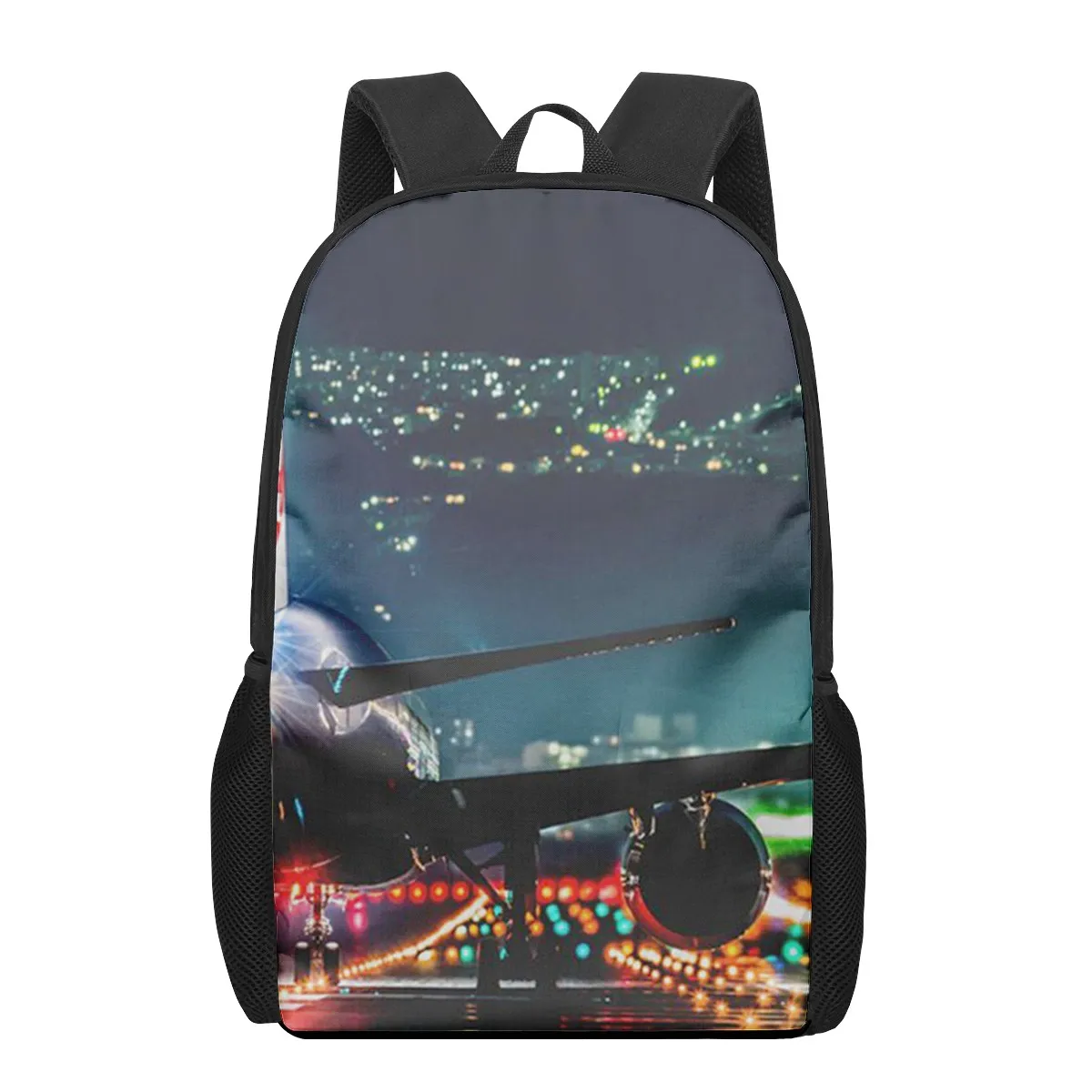 Mochilas escolares para meninos e meninas, mochilas para estudantes primários, adolescentes, sacos de livros infantis, mochila casual, mochila de 16"