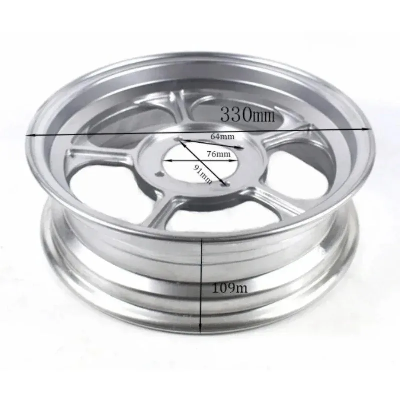 

Buje rueda delantera o trasera para motocicleta DAX y Monkey, llanta aleación de aluminio modificada, bicicleta 12 pulg