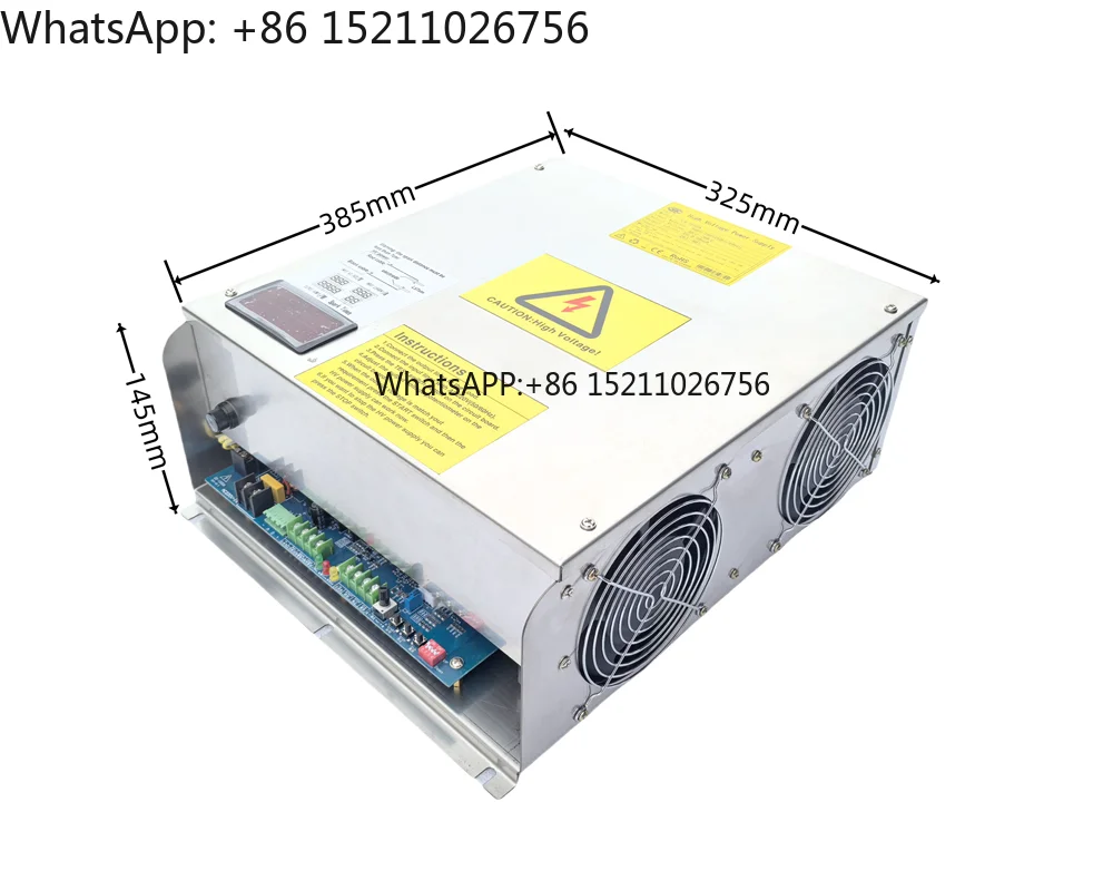 High-voltage Power Supply Single Output -4 to -20 Kilovolts 1500W Model CX-1500A for Electrostatic Air Purifiers