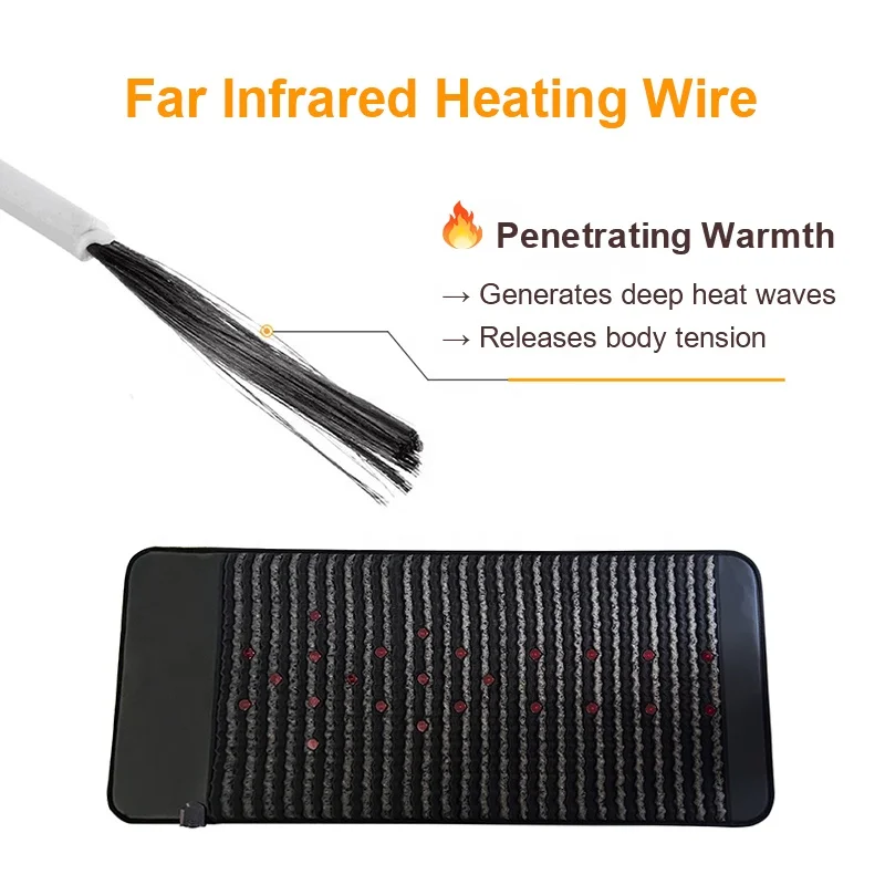 Custom Logo Pemf Magnetic Therapy Mat Health Personal Care Therapy Heated Yoga Home Spa Professional