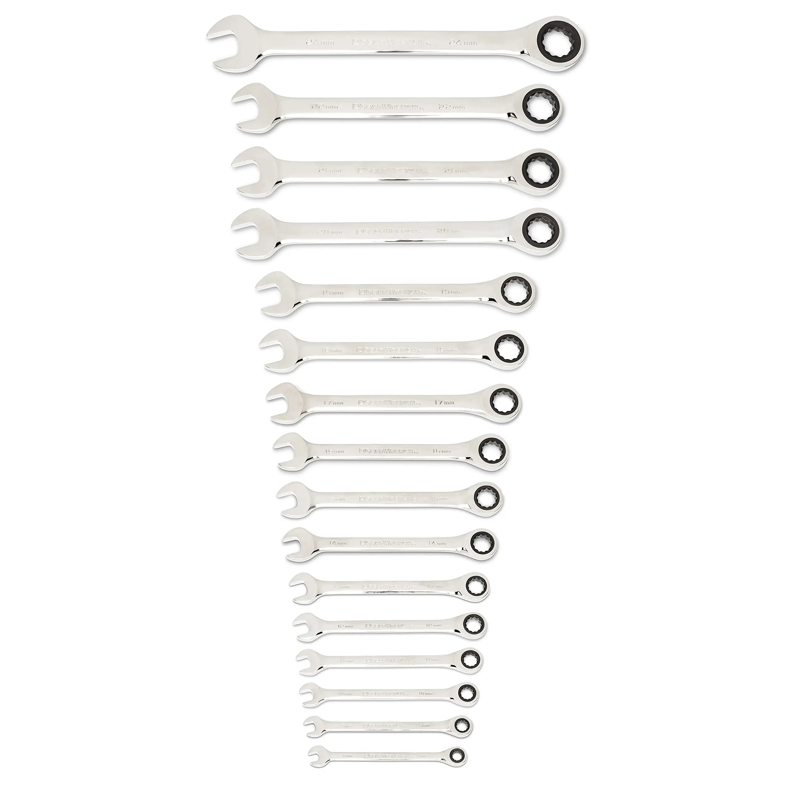 

GEARWRENCH 30 Piece 12 Point Ratcheting Combination SAE/Metric