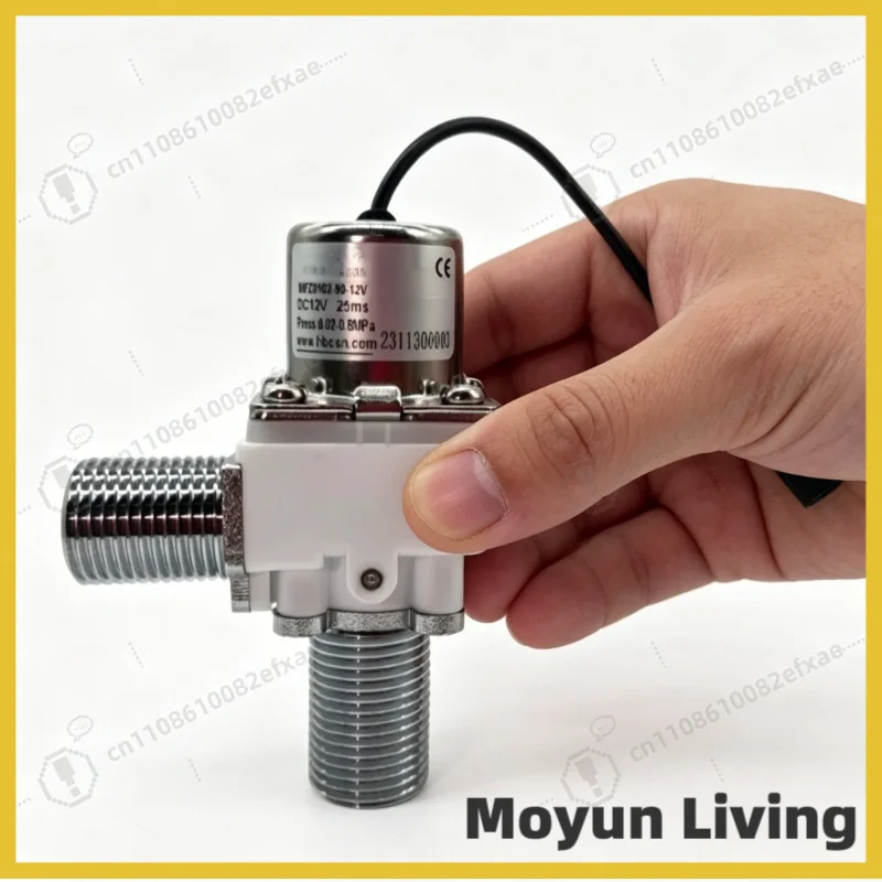 DC 3V 6V 12V 24V Bistable Latching Solenoid Valve Pulse Water Valve for Smart Toilet Urinal Sensor Faucet Automatic Control