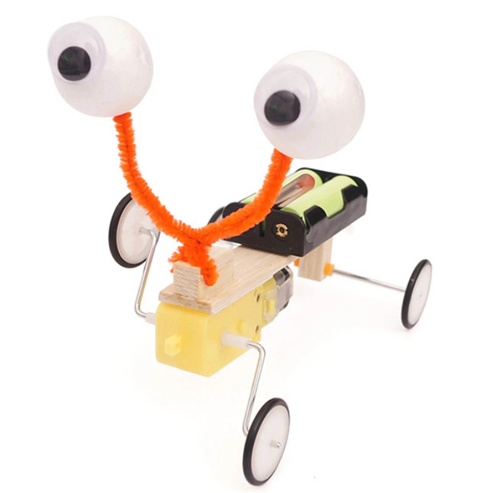 

DIY Kids Diy Reptile Robot Electric Wooden Science Experiments Technological Invention Creative Handmade Assemble Toys G158