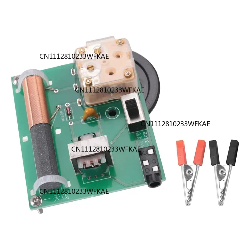 Crystal Radio It Has An Impedance Matching Transformer Can Receive Radio Signals Normally DIY Radio Kit-Y41A