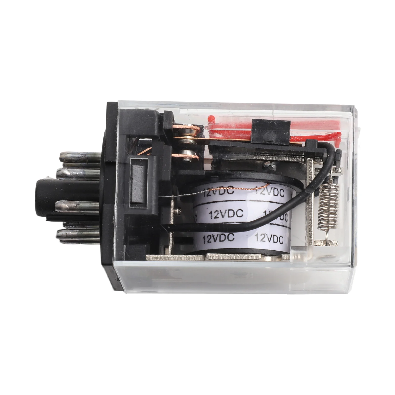 10A Relay DC 12V Relay High Temperature Resistance High-quality Materials Remote Control Silver Alloy Contacts For Communication