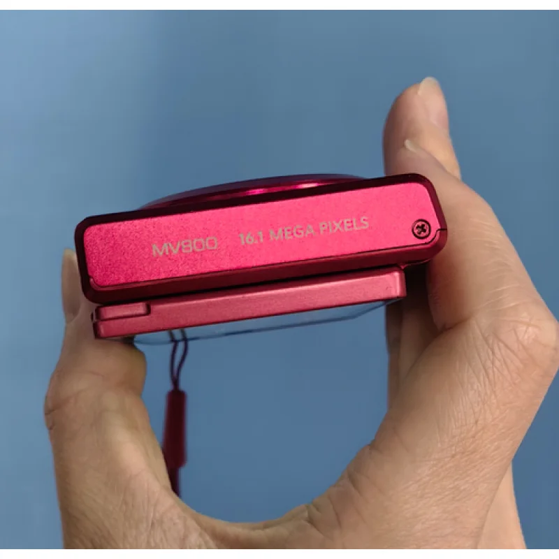 UU لكاميرا سامسونج MV800 صورة شخصية قابلة للطي Vlog 5X زووم بصري 16.1MP 90% جديد أحمر