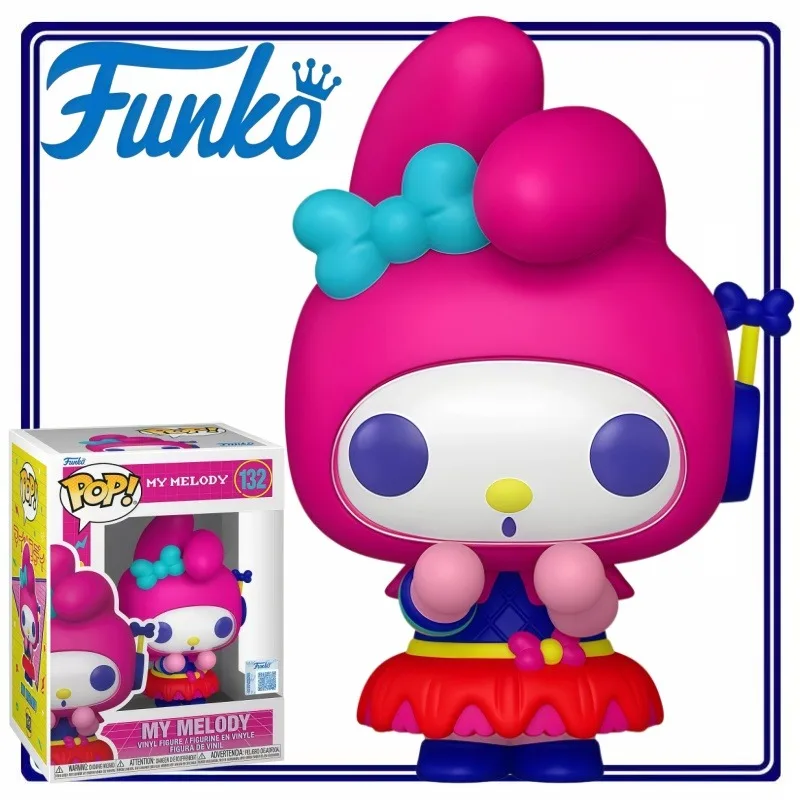 Figura Coleccionable de Vinilo Funko Pop Sanrio My Melody, Adorno Kawaii para Escritorio, Decoración de Habitación, Regalo de Alta Calidad para Fans