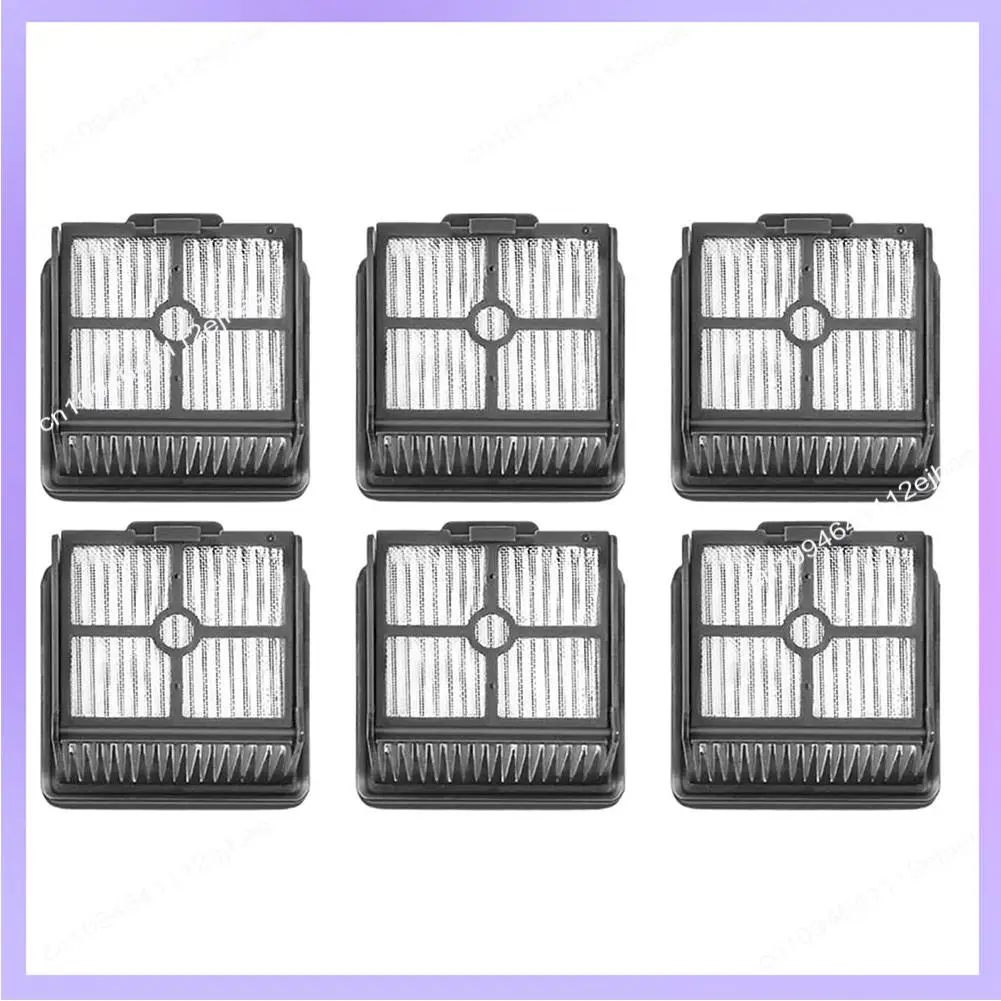 Substituição de filtro hepa n83r para xiaomi dreame h11/h11 max aspirador de pó molhado e seco peças de reposição 6 peças