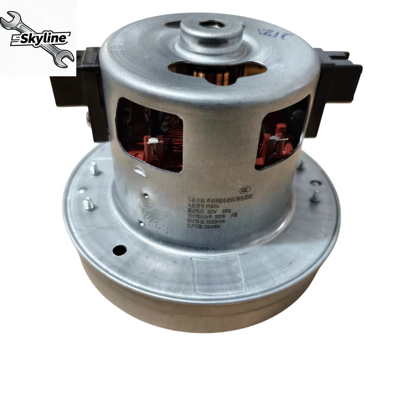 Single Phase Series Excited Motor Copper Winding Wire Replacement Parts Compatible with PGH7C Vacuum Cleaner Repair Accessories