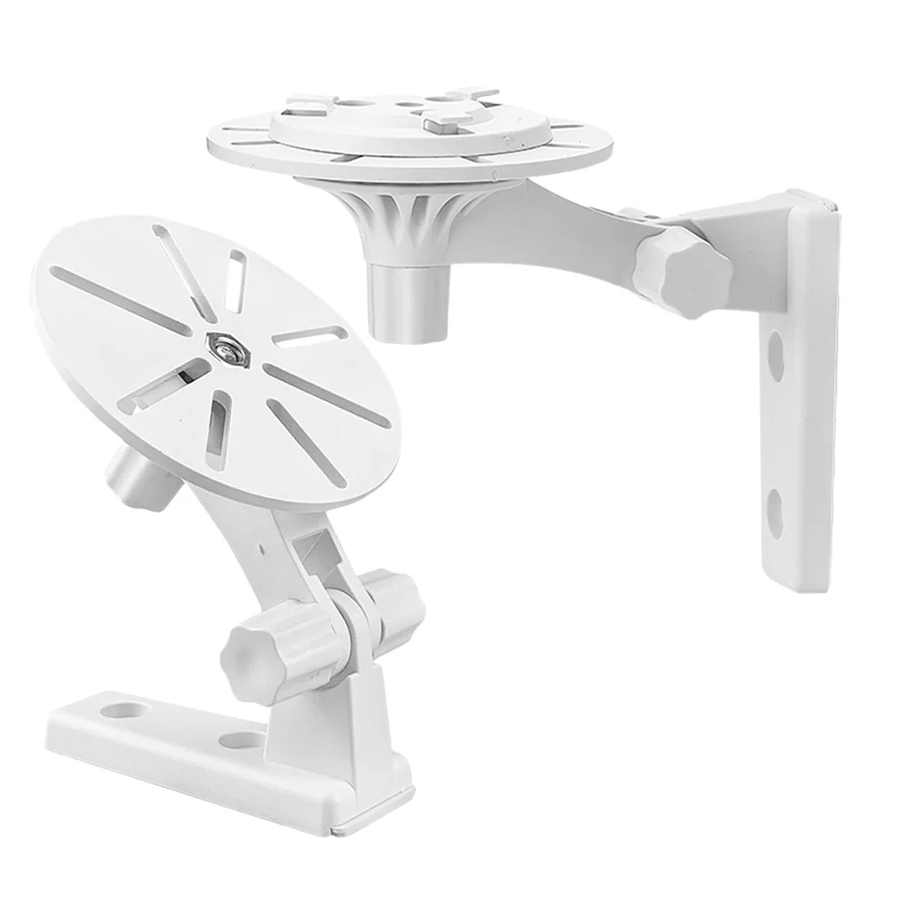 

2Pcs Adjustable Camera Wall Mount Stand Multi-Functional Indoor Security Camera Bracket No Drilling Easy Installation Flexible