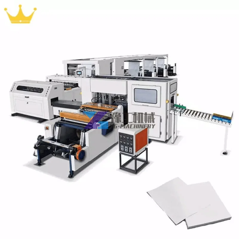 Fully Automatic A4 Copy Paper Production Line A3 A5 A4 Paper Cutting Machine