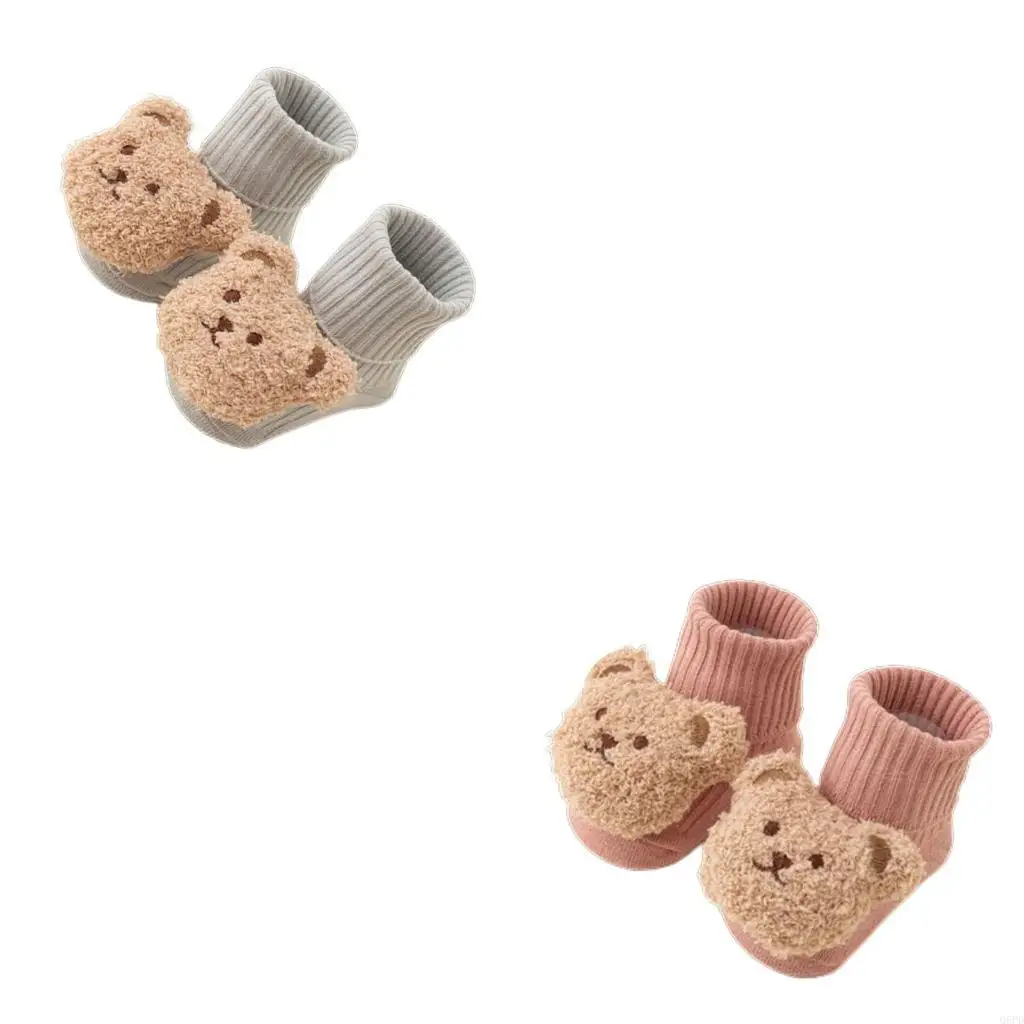 

Стильные противоскользящие носки для младенцев и малышей. Симпатичные противоскользящие хлопковые носки, мягкие