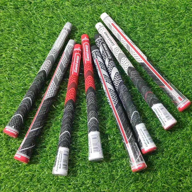 Golf Club Grips, Standard, Medium Size, Semi-Cotton Yarn, Spine Line, Anti-skid Golf Irons, Woods univers Grips, High Quality