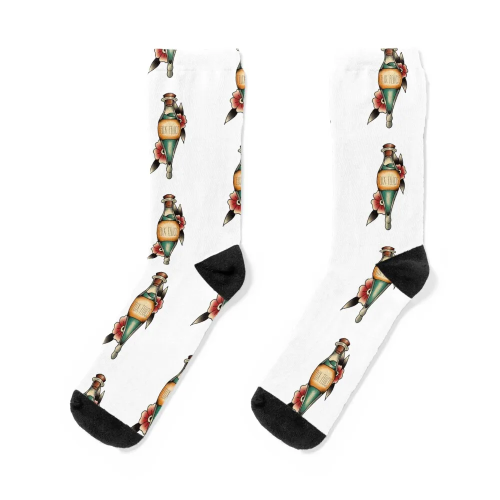 

Felix Felicis Socks cute sheer compression custom Socks Women's Men's