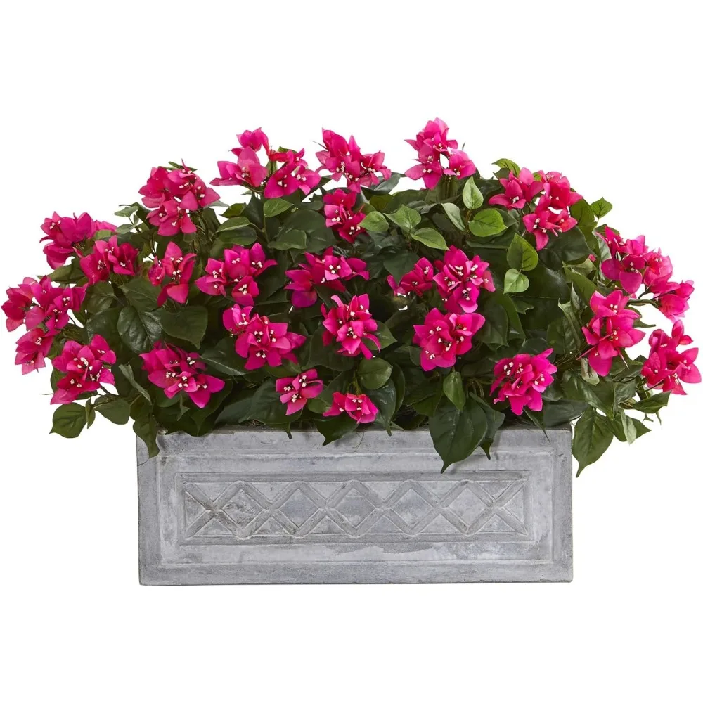

Almost Natural 30 Inches. The Artificial Plant of Pueraria Lobata in A Stone Flowerpot