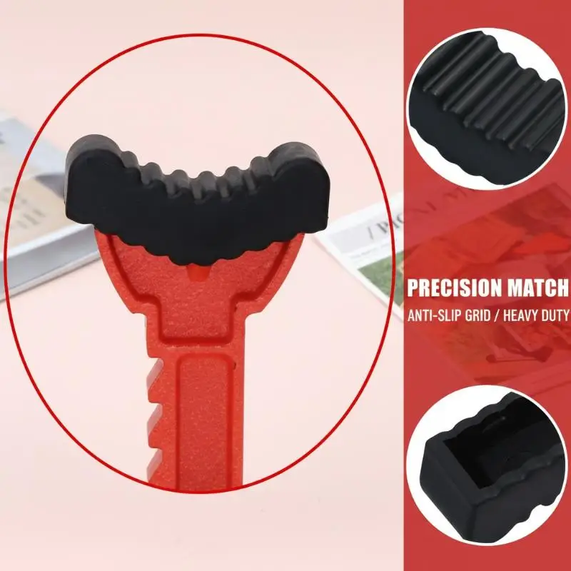 1PC Car Slotted Lift Jack Stand Rubber Pad Floor Adapter Rail Grip Repair Pads 6ton Pinch Lifting Universal Tools Frame Safety