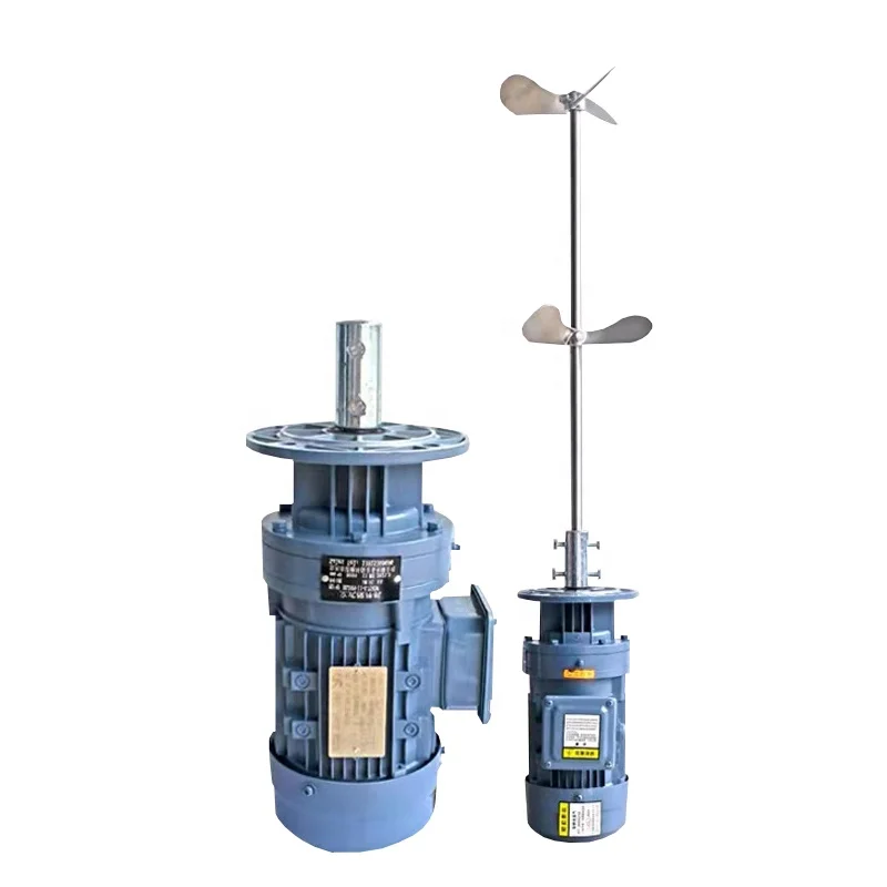 300 L 5000L Electric Type Agitator Motor Mixer Liquid Agitator 1/2 Horizontal tank Mixer