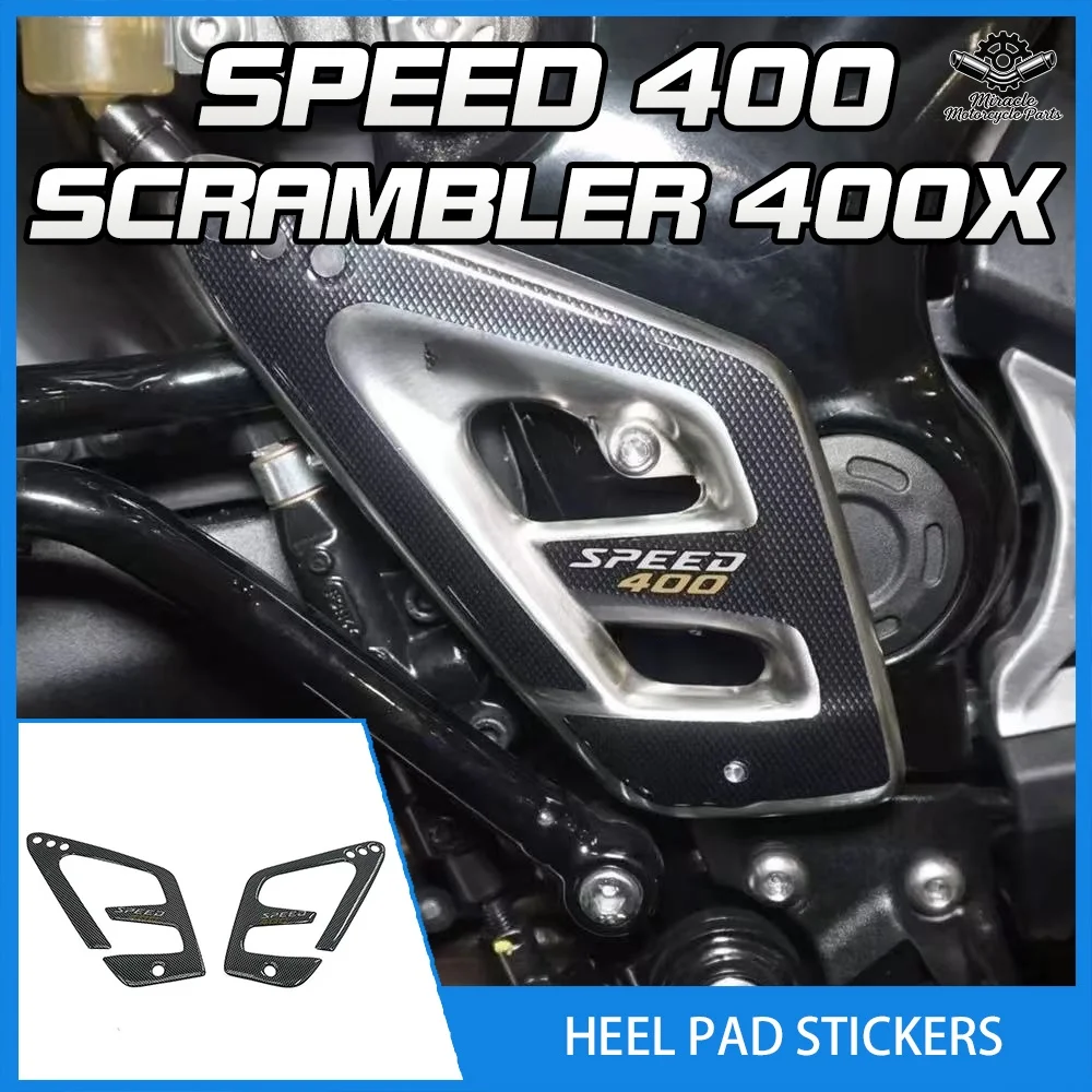 

3D-наклейка на заднюю часть мотоцикла, декоративная наклейка для мотоциклов Speed400 и Scrambler400X