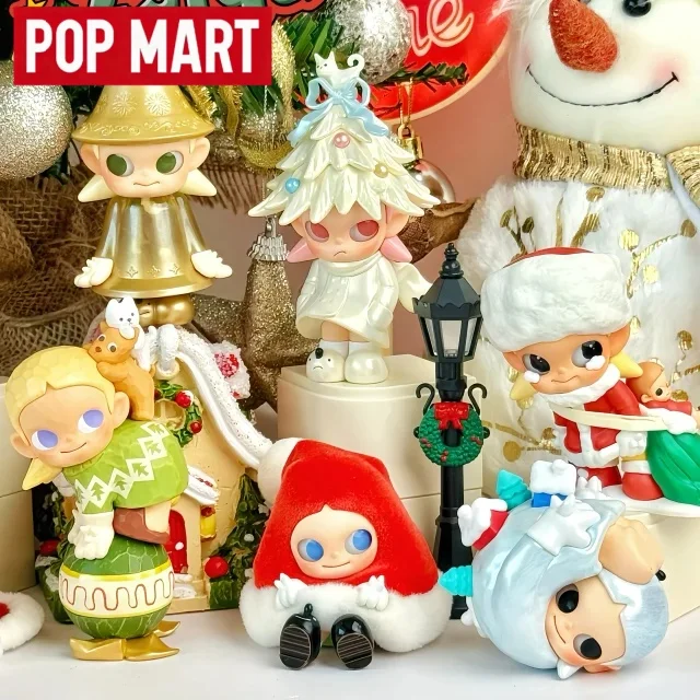 

Genuine POPMART Zsiga The Winter Of Gifts Series Blind Box Kawaii Figurine Anime Characters Mystery Box Kids Trendy Xmas Gift