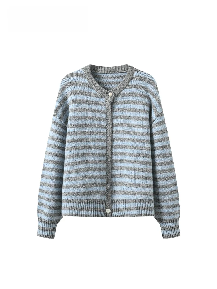 

plus Size Knitwear Long Sve round Ne Casual Loose Women's Top Spring Faion Slimming Comfortable Casual Commute Sle