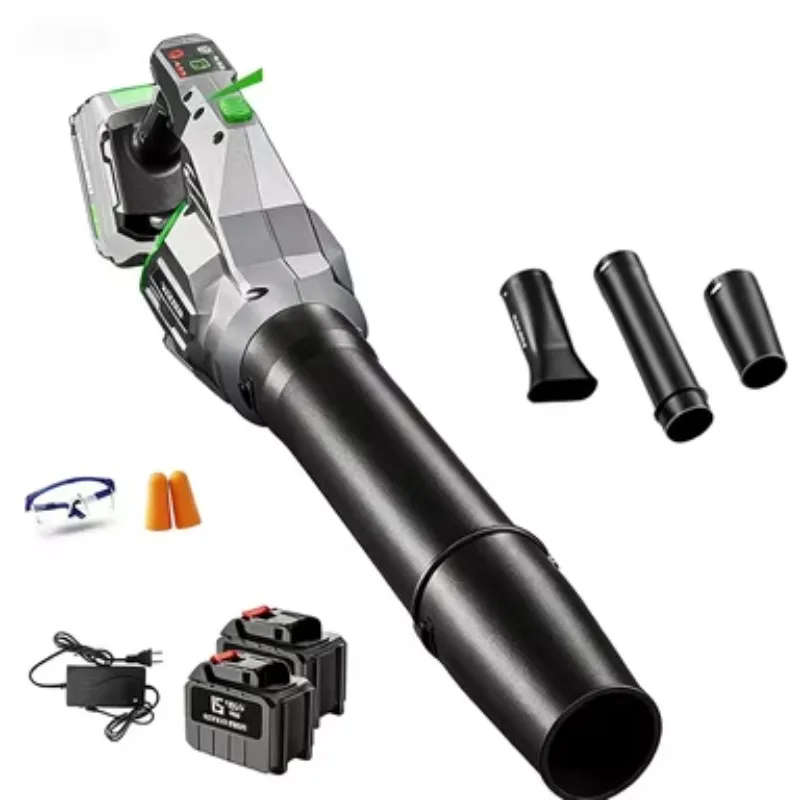 

High-Powered Industrial DIY Adjustable Speed Brushless Motor Lithium Battery Portable Cordless Blower/Vacuum for Leaf/Snow/Dust