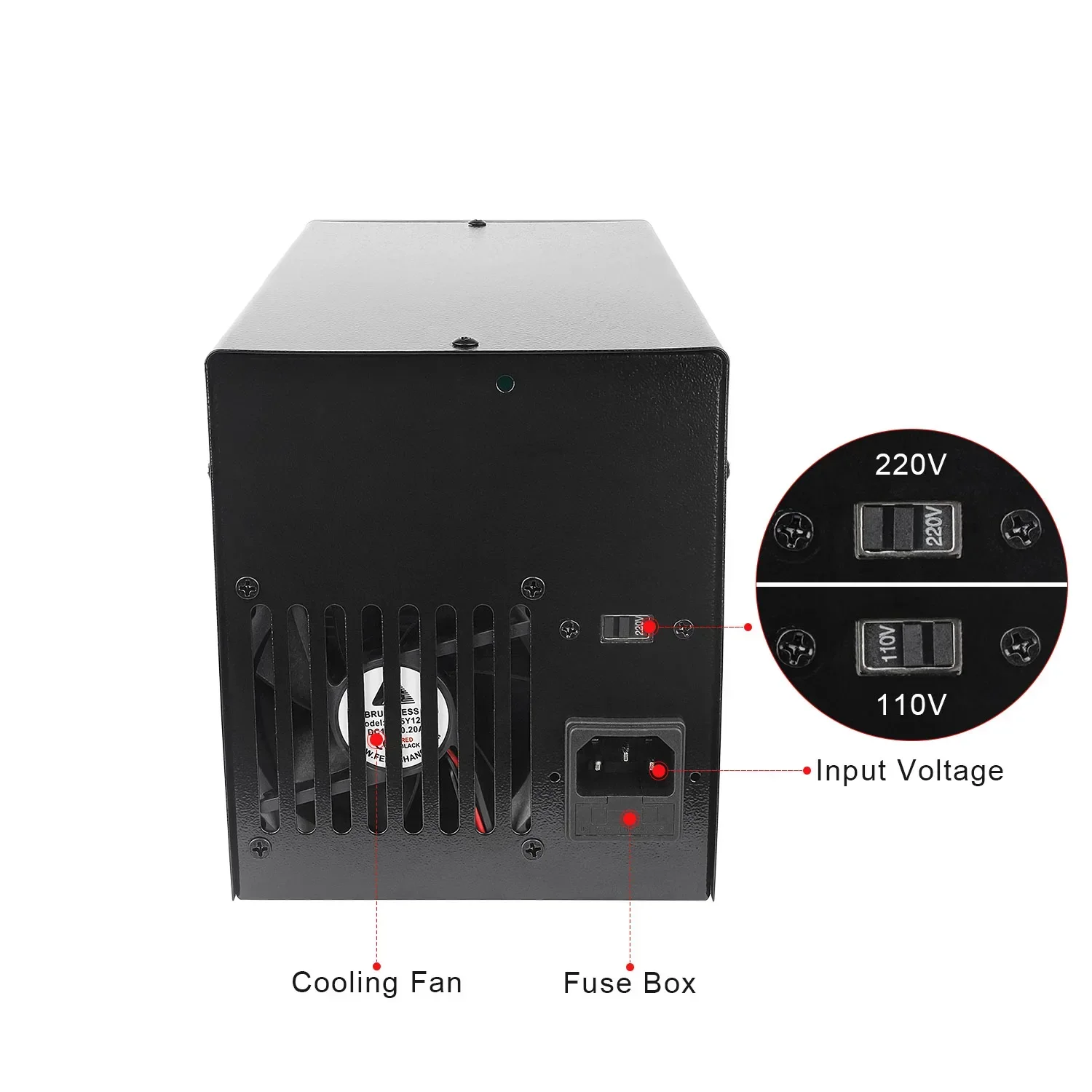 PS305 30V 5A DC geregeltes Netzteil Vier digital einstellbare Stromversorgung