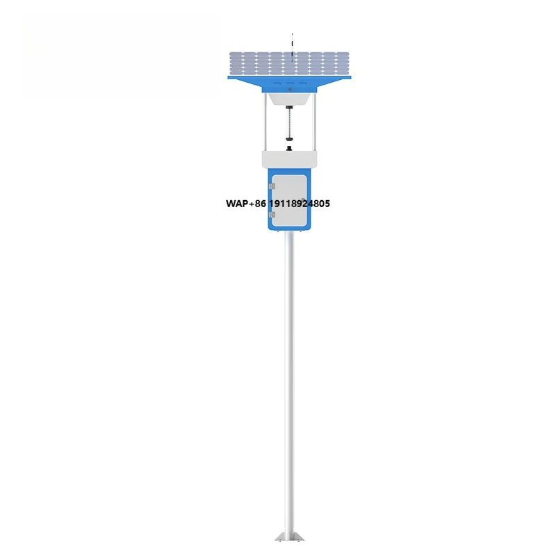 

Agricultural Insecticidal Lamp Solar-Powered IoT Insect Killer Lamp for Smart Farming | Remote Monitoring | Weatherproof Design