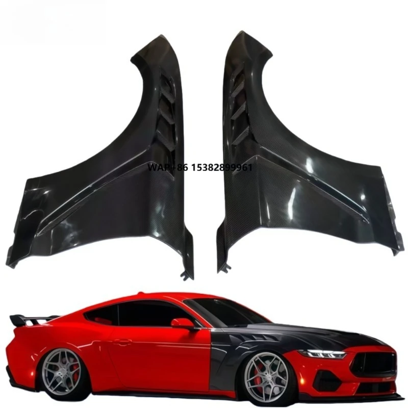 

High-Quality Carbon Fiber Fenders for 2024 Mustang