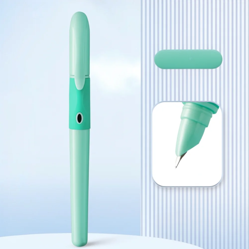 Student Erasable Fountain Pen Ergonomic Posture Correction Pen Smooth Writing Refillable Ink School Supplies For Kids