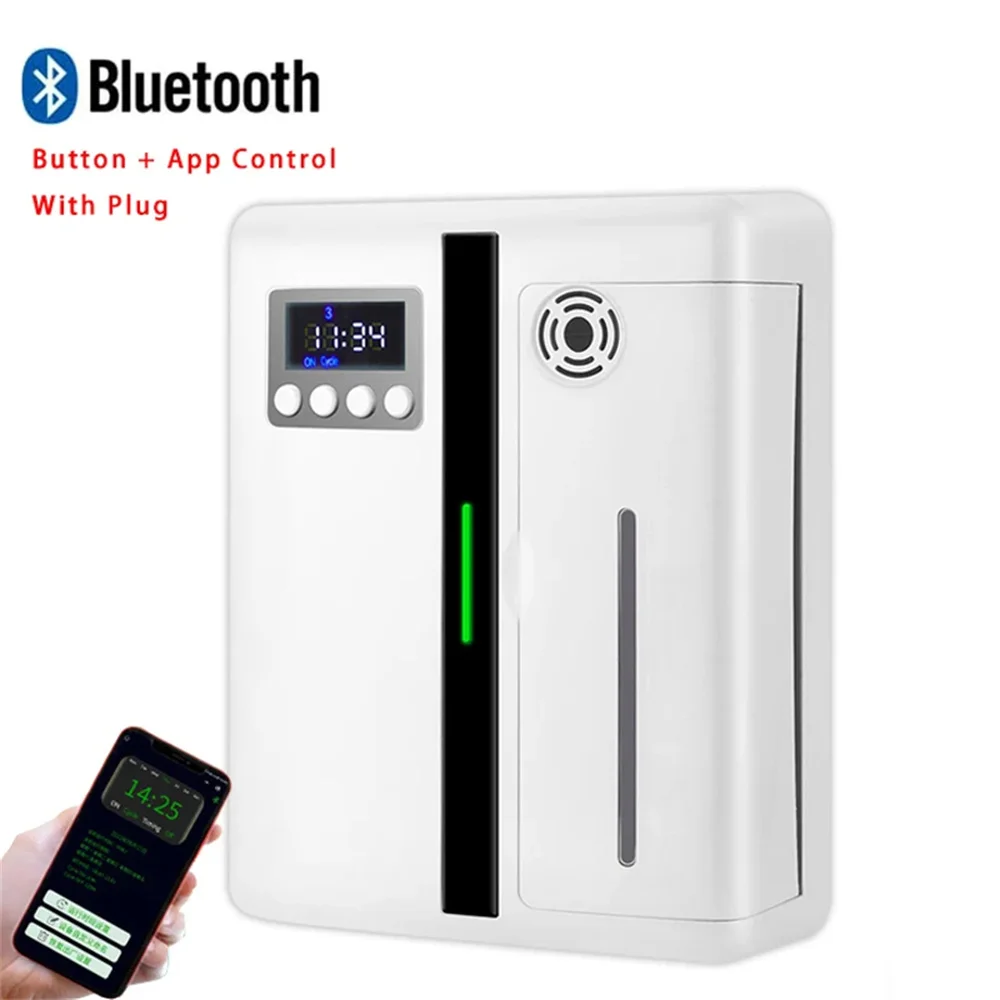 Fragrance Diffuser Coverage 300m³ Room Air Freshener Bluetooth Oil Diffuser For Essential Oil Electric Smell For Home Perfume image 3