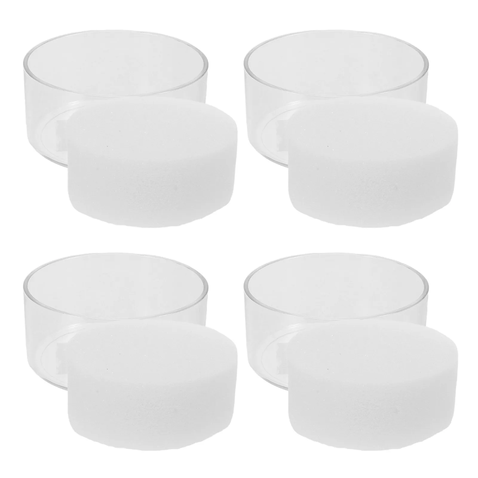 

Набор из 4 круглых губок-увлажнителей для пальцев, для подсчета денег, работы с наличными, увлажнения пальцев при работе с документами, для финансовых операций