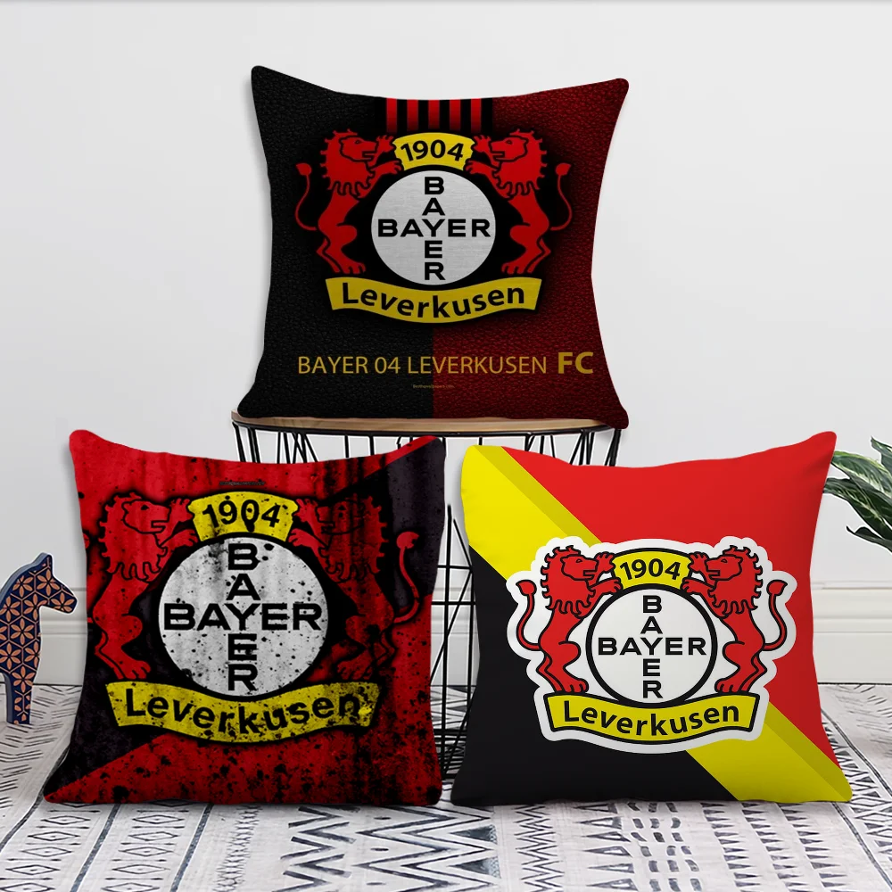 Leverkusen Football Club Pillow Case Pillowcase Living Room Sofa Super Cushion Cover Suitable For Home Bedroom Room Decoration