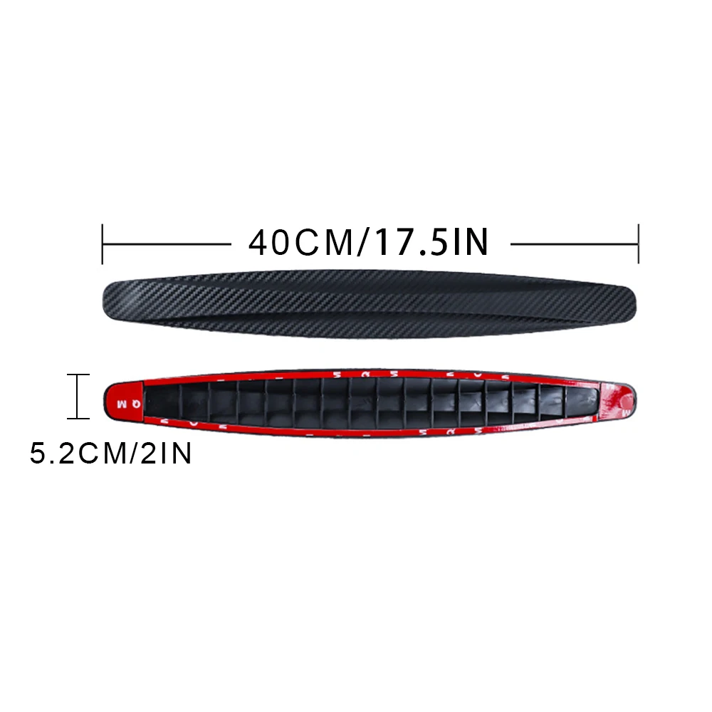 Anti Collision Car Bumper Guard Strip Car Sticker Door Edge Guards Trim Molding Protection Strip Scratch Protector Car Crash Bar