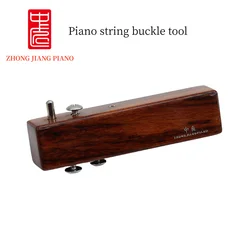 High Quality, Piano Tuning Repair Tool, String Buckle Making Tool, Mahogany Wood.