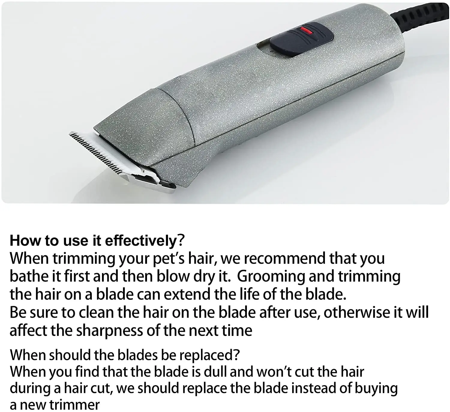 مجموعة شفرات قص الحيوانات الأليفة القابلة للفصل متوافقة مع معظم ماكينة قصائد Andis وOster و Wahl A5، مصنوعة من شفرات السيراميك والفولاذ الكربوني