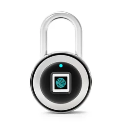 Smart Fingerprint Padlock Thumbprint Door Lock Security Anti-Theft Lock Suitable For Wardrobe Cabinet Travel Box