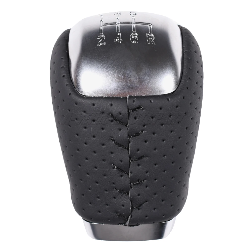1Pc LR024721 LR024719 For Range Rover Evoque L538 2011-2018 Manual 6 Speed New Sport Leather Gear Knob in Black car accessories