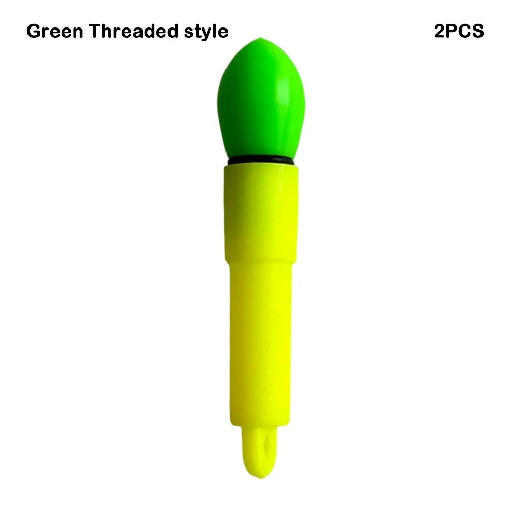 

2pcs Sensor Color Change LED Fishing Smart Float Top Luminous Super Bright Electronic Floats Buoy Induction Ultra Sensitive